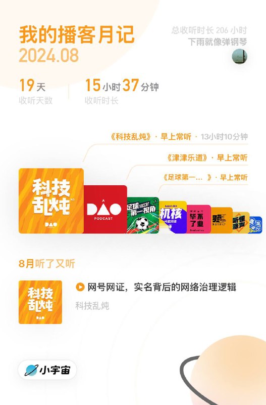 不知不觉，听播客成为了一种习惯